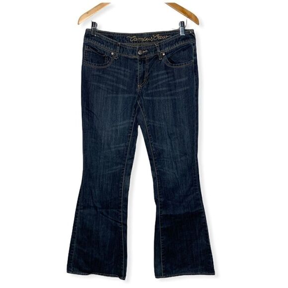 Campus Crew Flared Jeans - Picture 1 of 8